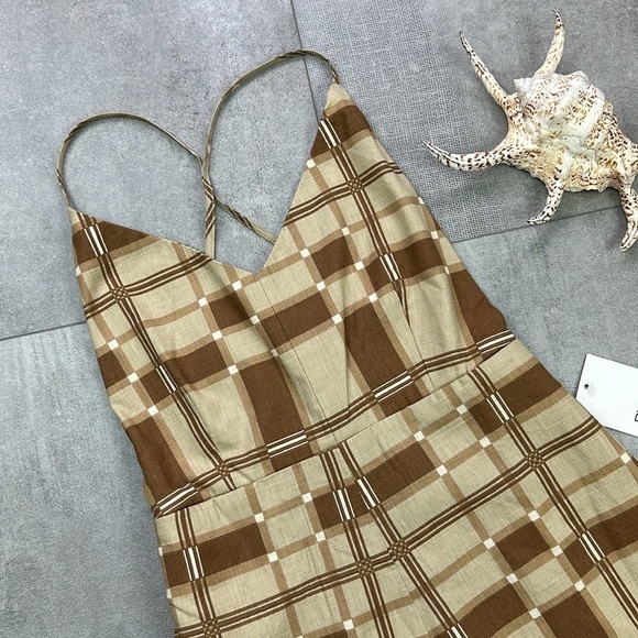 🔆RVCA🔆 SATURDAY ROMPER cute adjustable, comfortable shorts retro - Picture 5 of 14